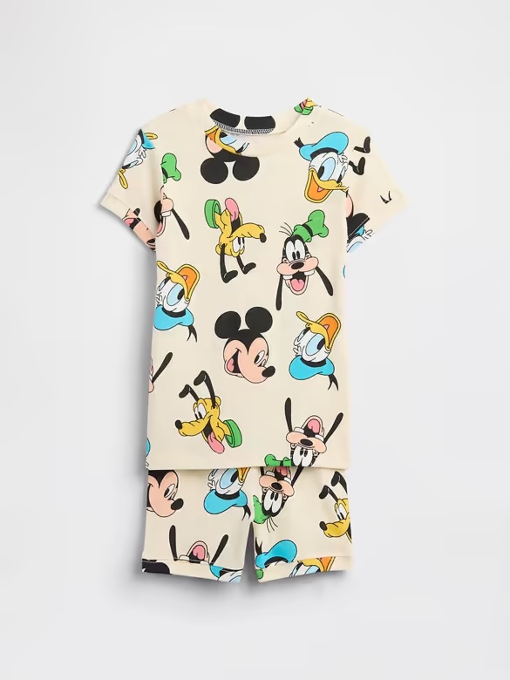 Kids & babyGap × Disney PJ Set Daytona cream mickey friends